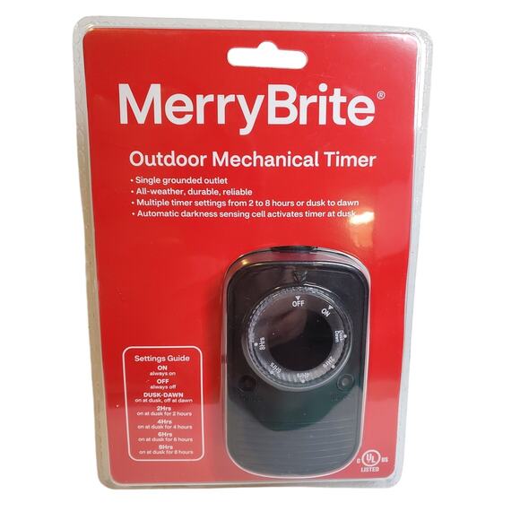 Merry Brite - Outdoor Mechanical Timer - Picture 1 of 4